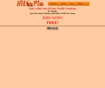 Hitpie.com(Networked with other traffic exchange 's) Screenshot