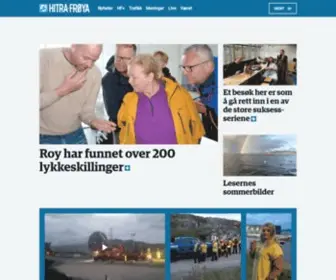 Hitra-Froya.no(Hitra-Frøya) Screenshot