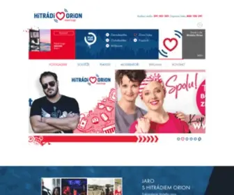 Hitradioorion.cz(Hitrádio) Screenshot
