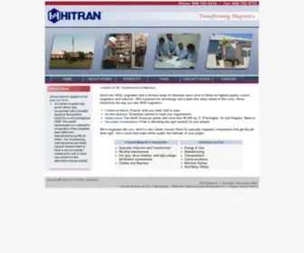 Hitrancorp.com(Hitran Corp) Screenshot