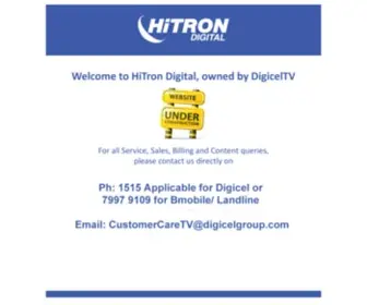 Hitron.com.pg(Hitron Digital) Screenshot