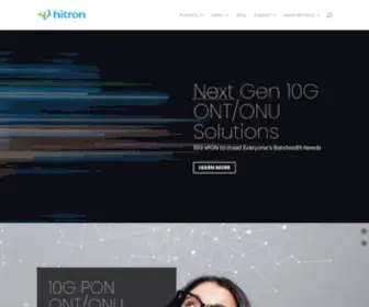 Hitrontech.com(Hitron Technologies Inc) Screenshot