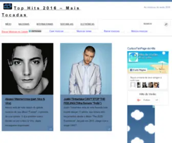 Hitsdoverao.com.br(Top Hits 2014) Screenshot