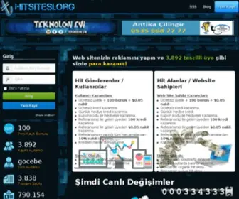 Hitsitesi.org(Hit Sitesi) Screenshot
