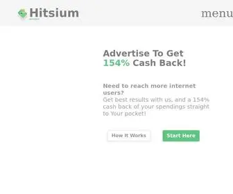 Hitsium.com(Front View) Screenshot