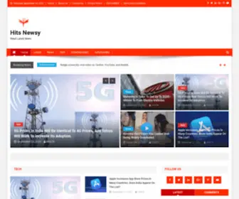 Hitsnewsy.com(Hits Newsy) Screenshot