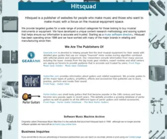 Hitsquadmail.com(Hitsquad (Hitsquad Music Software)) Screenshot