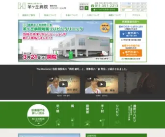 Hitsujigaoka.com(整形外科) Screenshot