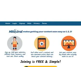 Hitsviral.com(Hitsviral) Screenshot
