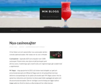 Hittabloggen.se(Min blogg) Screenshot