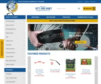 Hittingworld.com(Baseball & Softball Training & Field Equipment) Screenshot