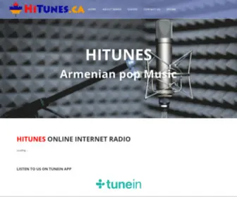 Hitunes.ca(Armenian pop Music) Screenshot