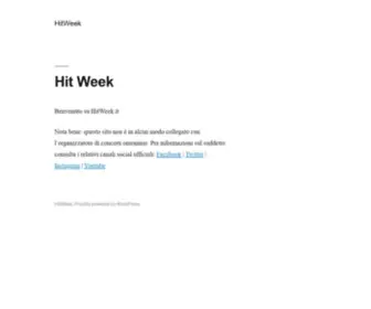 Hitweek.it(HitWeek) Screenshot