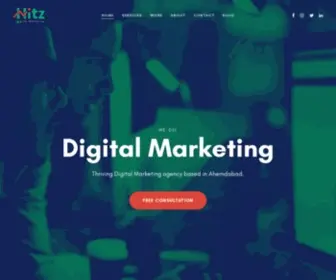 Hitzdigitalmarketing.com(Digital Marketing Agency in Ahmedabad) Screenshot