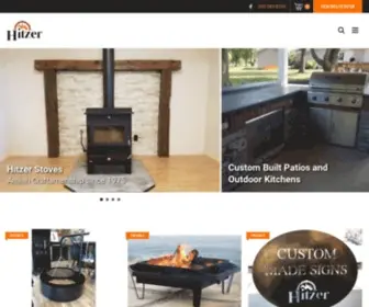 Hitzer.com(Amish Handcrafted Stoves & Water Pumps) Screenshot