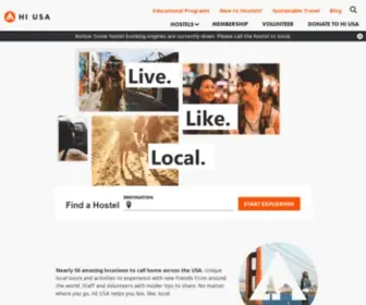 Hiusa.org(Find & Book a Hostel) Screenshot