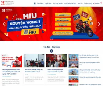 Hiu.vn(Trường Đại học Quốc tế Hồng Bàng) Screenshot