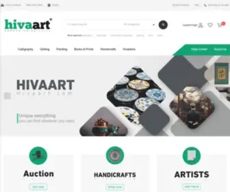 Hivaart.com(Shop for handmade) Screenshot