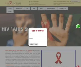 Hivdoctorsindelhi.com(HIV Doctor in Delhi) Screenshot