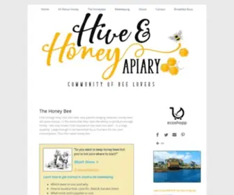 Hiveandhoneyapiary.com(Honey-bee-benefits-facts-remedies-allergies-recipes) Screenshot