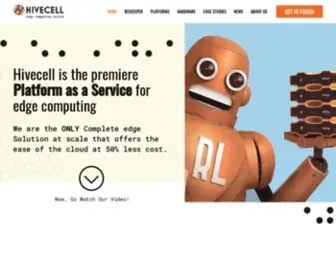 Hivecell.com(Edge Computing Solved) Screenshot