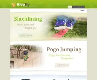 Hivefly.com(Gather, Inform, Help) Screenshot