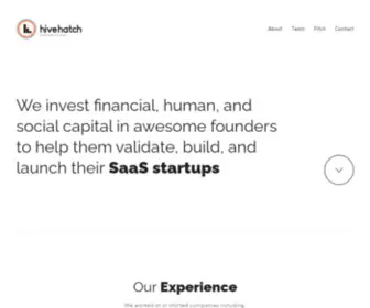 Hivehatch.com(Venture Capital & Studio) Screenshot