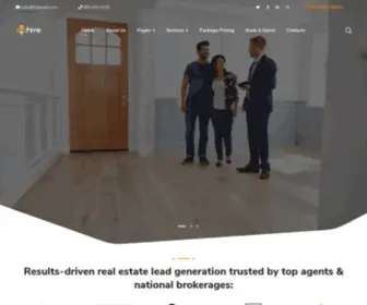 Hiveleads.com(Real Estate Leads) Screenshot