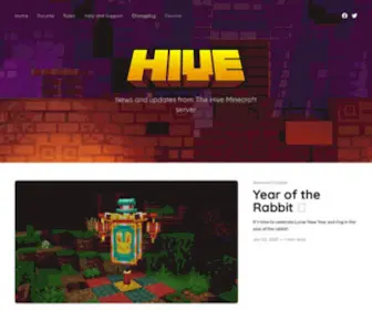 Hivemc.com(The Hive) Screenshot