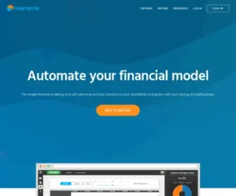 Hivemetric.com(Create a financial model and cash flow forecast) Screenshot