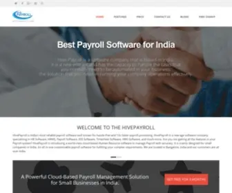 Hivepayroll.co.in(A free cloud) Screenshot