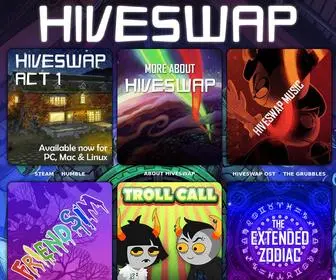 Hiveswap.com(Hiveswap) Screenshot