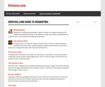 Hivetool.com(Guide to Beekeeping) Screenshot