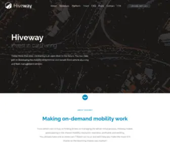 Hiveway.co(Invest in carsharing) Screenshot