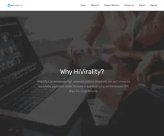 Hivirality.com(HiVirality) Screenshot