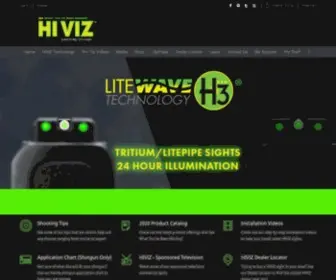 Hivizsights.com(HIVIZ® Shooting Systems) Screenshot