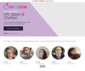 HivPlusdating.com(HIV datingsite voor HIV singles) Screenshot