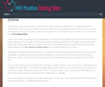 HivPositivedatingsites.org(Top HIV Positive Dating Sites Reviews for HIV Singles) Screenshot