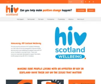 Hiv.scot(The HIV Charity for Scotland) Screenshot