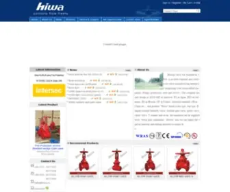 Hiwa.cn(Huihua Valve Industry Co) Screenshot