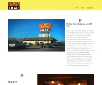 Hiwaydinerlincoln.com(HiWay Diner) Screenshot