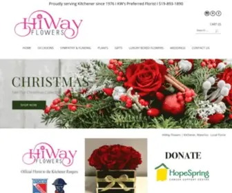 Hiwayflowers.ca(  Hiway Flowers) Screenshot