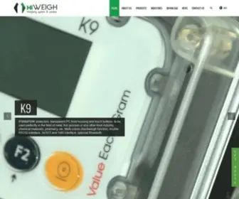 Hiweigh.com(Industrial Scale Manufacturer with Modern Weighing Systems) Screenshot