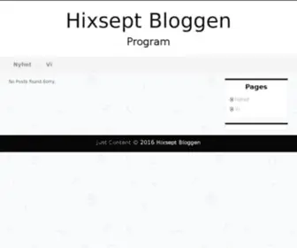 Hixsept.com(Flyttips av högsta kaliber) Screenshot