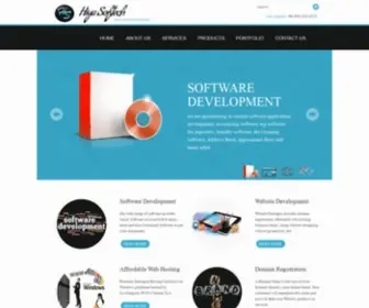 Hiyasoftech.com(Affordable Website Design) Screenshot