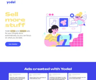 Hiyodel.com(Magical Facebook Ads) Screenshot