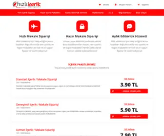 Hizliicerik.com(Hazır Makale) Screenshot