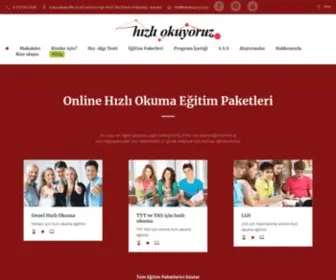 Hizliokuyoruz.com(Hızlı) Screenshot