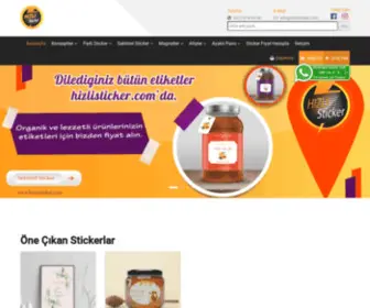 Hizlisticker.com(Hızlı) Screenshot