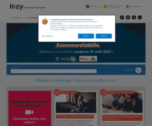 Hizy.com(Concours Fab Life) Screenshot